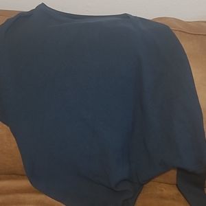 Cross over shoulder sweater